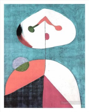 Joan Miró Painting - Retrato II Joan Miró